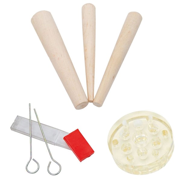 Form zur Herstellung von Moxakegeln