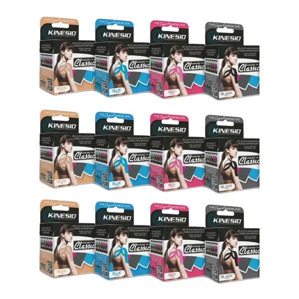 Kinesio Tex Classic Sparpakete 5 cm x 4 m (12er-Packung)