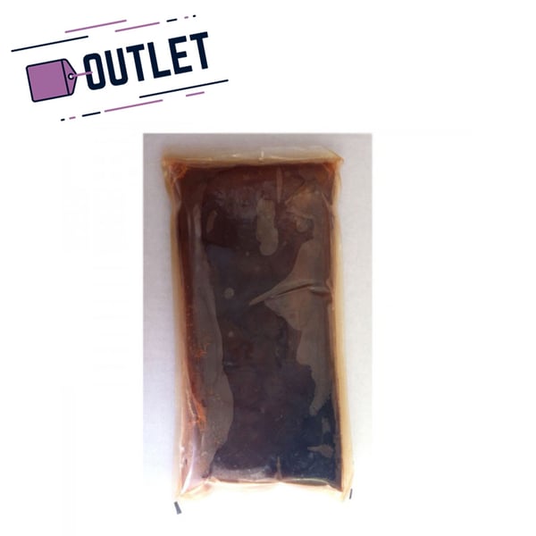 Paraffinriegel mit Schokoladenaroma (0,5-kg-Riegel) – LETZTE EINHEIT