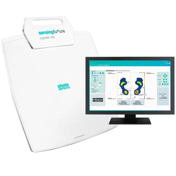 PhysioSensing Podiatry: Druckplattform + Podometrie-Software