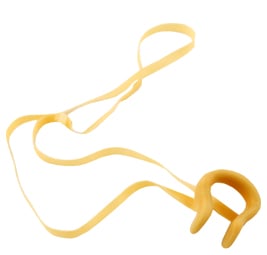 Nasenclip mit Latexband