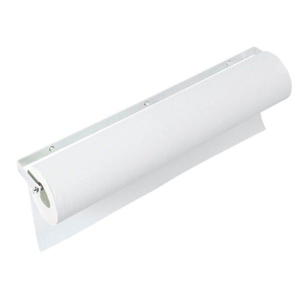 Rollenhalter aus verchromtem Stahl für Tragen