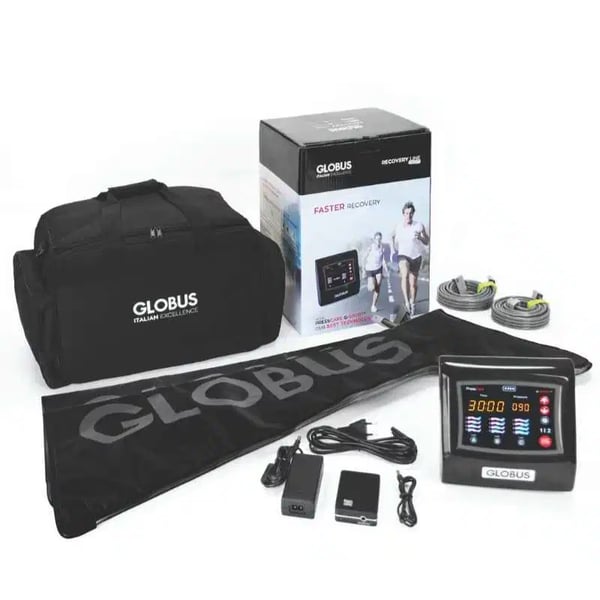 Presscare G-Sport 3 Kompressionstherapie: Das ultimative Gerät für Sportler + Stiefel Größe M - OUTLET
