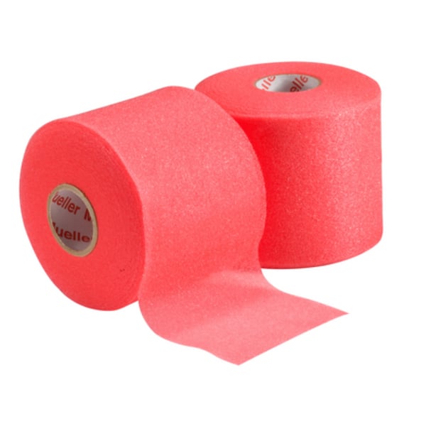 Mueller Big Bold MWrap® Big Red Schaumstoff-Vorklebeband - 6,9 cm x 27,4 m in Rot (Einzelrollen, Kartons mit 12 und 48 Rollen)