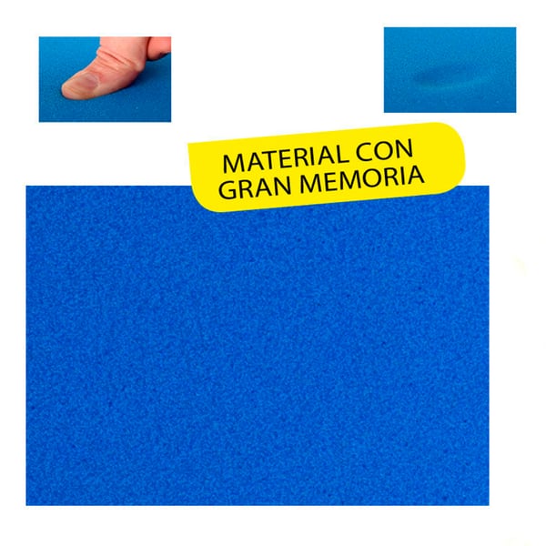 Viscoelastisches Material mit hoher Dichte Slow Memory 8mm 100x75cm