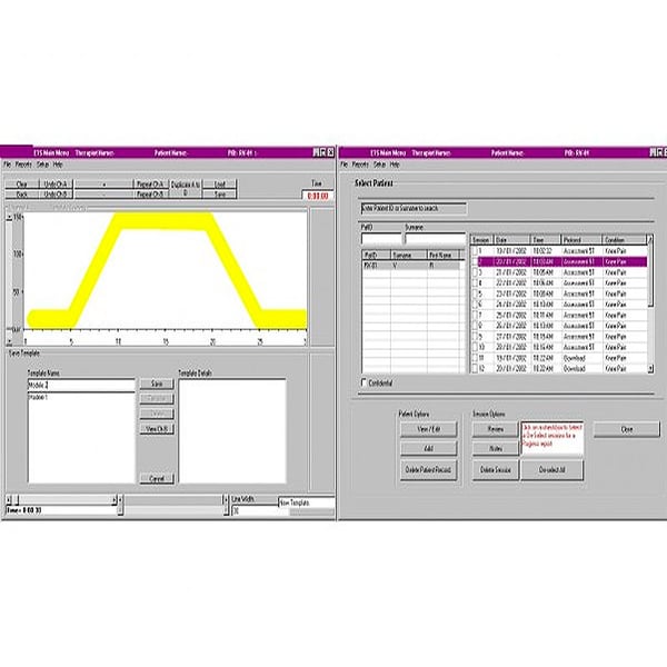 Sofware für Biofeedback EMG Peritone