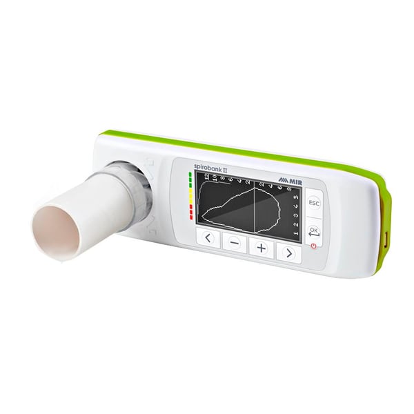 Spirobank II Basic: präzises, einfaches und funktionelles Spirometer