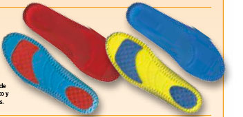 Einlage Silonite Sport für Damen mit rotem Futter, Größe 37/38 (Ref: 15.057.2)