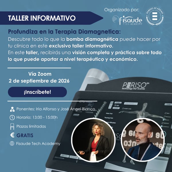 Informationsworkshop: Vertiefen Sie Ihr Wissen über die diamagnetische Therapie. Ein umfassender und praktischer Überblick über ihre therapeutischen und wirtschaftlichen Vorteile – via Zoom – 2. September 2026