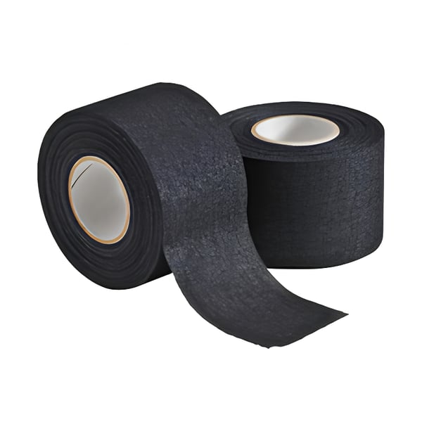 Mueller MTape® unelastisches Klebeband (schwarz) für funktionelle Verbände – Maße: 3,8 cm x 9,1 m