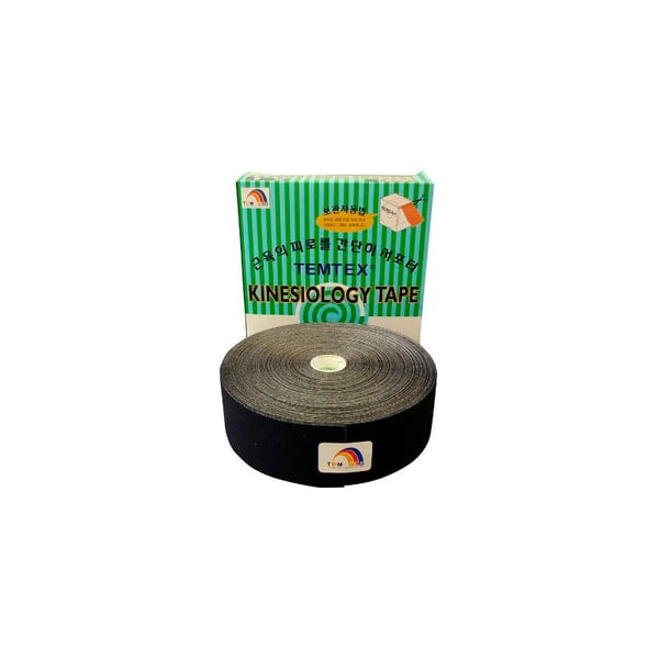 Neuromuskuläre Bandage Temtex schwarze Farbe (5cm X 32m)