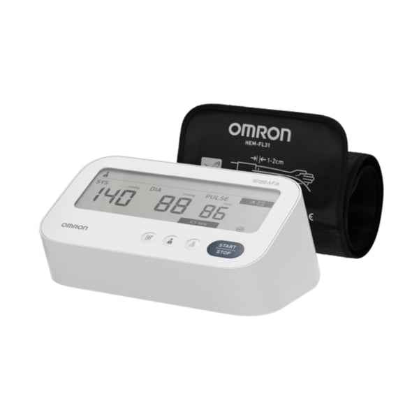 OMRON M3 Comfort AFib Arm-Blutdruckmessgerät mit Vorhofflimmererkennung