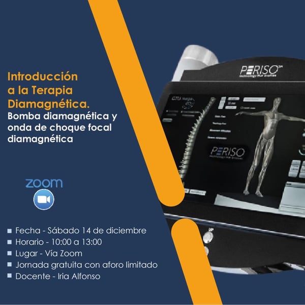 Einführung in die diamagnetische Therapie. Diamagnetische Bombe und diamagnetische fokale Stoßwelle – VIA ZOOM – 14 – Dezember – 2024