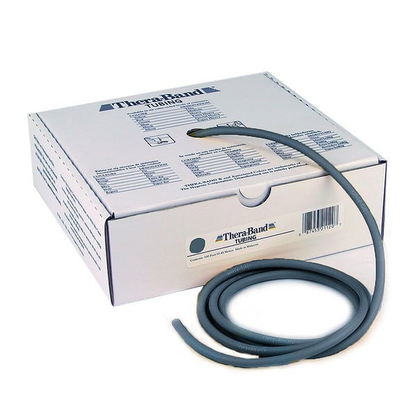 Thera Band Tubing 7,5m: Athletic Endurance Latexschläuche - Silberfarbe