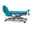 Multifunktionale hydraulische Liege für Osteopathie: sieben Körper, mit motorisierter Höhenverstellung, negativ neigbarer Rückenlehne, einziehbaren Armen und Rädern