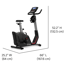 Schwinn 180U Heimtrainer mit Magnetbremse und Bluetooth
