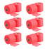 Mueller Big Bold MWrap&reg; Big Red Schaumstoff-Vorklebeband - 6,9 cm x 27,4 m in Rot (Einzelrollen, Kartons mit 12 und 48 Rollen) - Menge: Schachtel mit 12 Einheiten - Referenz: 130704