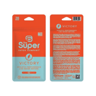 Victory Super Patch – Packung mit 28 Patches: Vibrotaktile Stimulation, die Energie, Gleichgewicht, Ausdauer und Kraft verbessern kann