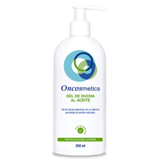 Oncosmetics Oncological Shower Gel Moisturizing Oil 250 ml: Mildes und feuchtigkeitsspendendes Badeöl für die sorgfältige tägliche Hygiene während onkologischer Chemo- und Strahlentherapiebehandlungen