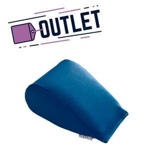 Blauer OUTLET-Haltungskeil in Tropfenform (14 x 20 x 9 cm) - SOLANGE DER VORRAT REICHT