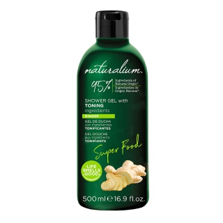 Naturalium Superfood Ginger Shower Gel (500ml): Straffende Wirkung für Ihren Körper
