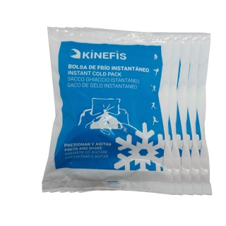 Packung mit 25 Stück - Kinefis Cryo Therm Fast Instant Eisbeutel (14x18 cm)