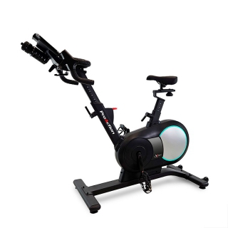 BH Fitness Lyon H9115 Indoor Bike: Smart Bike mit voller Konnektivität und Magnetbremse, entspricht 16 kg