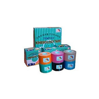 Sparpaket - 12 Rollen Temtex Kinesiology Tape Neuromuskulärer Verband BKT-05 5cm x 5m