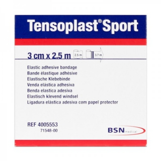 Tensoplast Sport 3 cm x 2,5 Meter: Poröse elastische Klebebinde