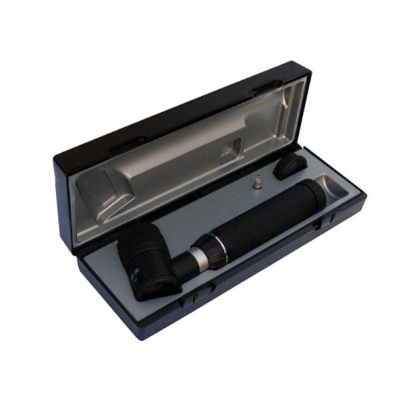 Riester Ri-Derma XL 2,5 V Dermatoskop, Batteriegriff Typ C für zwei Alkalibatterien Typ C oder Ri-Accu
