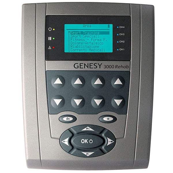 Elektrostimulator Genesy 3000 Rehab mit 4 Kanälen und 180 Programmen