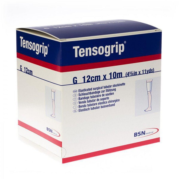 Tensogrip G Thick Legs: Kompressiver Schlauchverband mit Baumwolle (12 cm x 10 Meter)