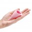 Lily Cup A und B INTIMINA Menstruationstasse: Lässt sich so dünn zusammenrollen wie ein Tampon (verschiedene Größen)