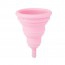 Lily Cup Compact A - B INTIMINA Menstruationstasse: Die erste faltbare Menstruationstasse (verschiedene Größen)