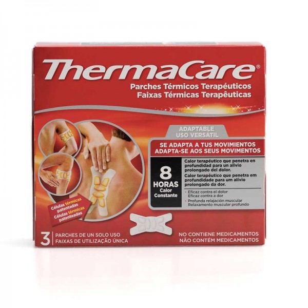 Thermacare Adaptable: therapeutische Wärmepflaster, die an jeden Körperteil angepasst werden können (drei Einheiten) Thermacare Adaptable: therapeutische Wärmepflaster, die an jeden Körperteil angepasst werden können (drei Einheiten)