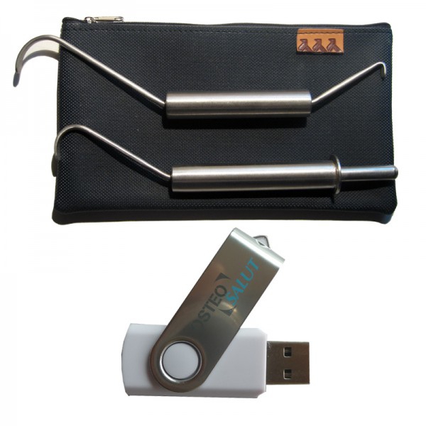 Diakutane Fibrolyse-Haken + informativer USB-Stick + Koffer (zwei Haken) Diakutane Fibrolyse-Haken + informativer USB-Stick + Koffer (zwei Haken)