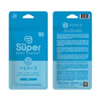 Peace Super Patch – Packung mit 30 Pflastern: Vibrationstaktile Technologie, die dazu beiträgt, Wohlbefinden und Ruhe zu fördern. Peace Super Patch – Packung mit 30 Pflastern: Vibrationstaktile Technologie, die dazu beiträgt, Wohlbefinden und Ruhe zu fördern.