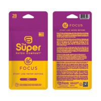 Focus Super Patch - Packung mit 28 Pflastern: Ideal für alle, die sich auf ihre Aktivitäten konzentrieren möchten Focus Super Patch - Packung mit 28 Pflastern: Ideal für alle, die sich auf ihre Aktivitäten konzentrieren möchten