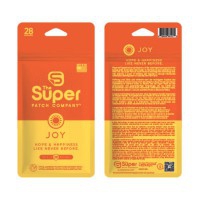 Joy Super Patch – Packung mit 28 Pflastern: Nicht-invasive Technologie, die das Wohlbefinden und Glücksgefühl durch vibrotaktile Stimulation verbessern kann Joy Super Patch – Packung mit 28 Pflastern: Nicht-invasive Technologie, die das Wohlbefinden und Glücksgefühl durch vibrotaktile Stimulation verbessern kann