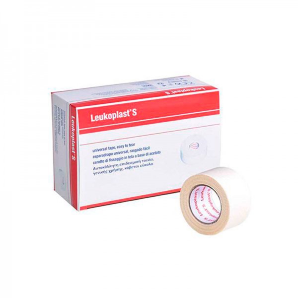 Leukoplast S 2,5 cm x 5 m (Karton mit 12 Stück) Leukoplast S 2,5 cm x 5 m (Karton mit 12 Stück)