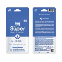 ROCKET Super Patch – Packung mit 28 Patches: Vibrotaktile Stimulation, die die Leistung steigern und die Zufriedenheit mit dem allgemeinen Wohlbefinden verbessern kann ROCKET Super Patch – Packung mit 28 Patches: Vibrotaktile Stimulation, die die Leistung steigern und die Zufriedenheit mit dem allgemeinen Wohlbefinden verbessern kann