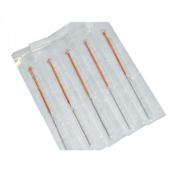 Akupunkturnadel Agupunt - Mango Copper ungelenkte Einzelne Papierverpackungen (200 Einheiten)