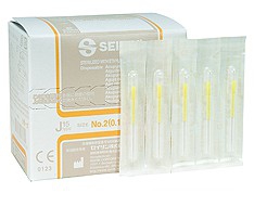 Nadeln Akupunktur Marke Seirin Typ J Kunststoffgriff mit Guide Nadeln Akupunktur Marke Seirin Typ J Kunststoffgriff mit Guide