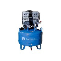 Technoflux-Kompressor: 30 Liter und ein Zweizylinderkopf Technoflux-Kompressor: 30 Liter und ein Zweizylinderkopf