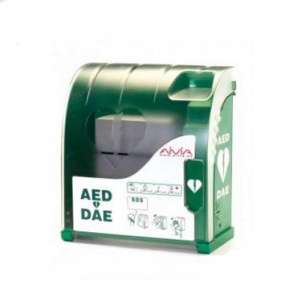 ABS-Wandkasten für Defibrillatoren mit Alarm