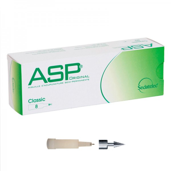 Semipermanente Aurikulotherapie-Reißnägel A.S.P. Edelstahl (drei Modelle erhältlich): Inklusive Applikator