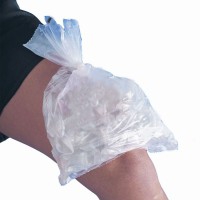 Clear Ice Bag: Rolle Einweg-Plastiktüten für Eiswürfel (1000 Stück)
