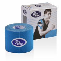 Cure Tape Sports 5 cm x 5 m Farbe Blau: Neuer Verband für den Sport Cure Tape Sports 5 cm x 5 m Farbe Blau: Neuer Verband für den Sport