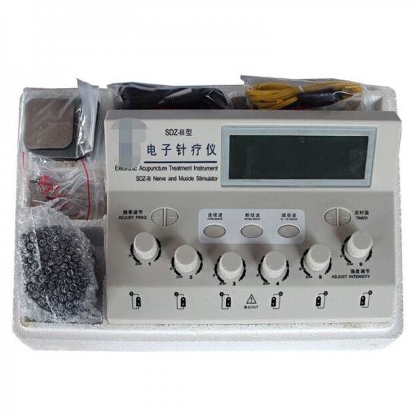 Akupunktur Stimulator Mod. SDZ-III (6 Ausgänge) mit CE0123 Auswahl