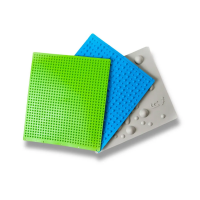 Yowalk® FeetBoard™ LITE: Innovatives modulares Board, das natürliche Oberflächen simuliert, um die Durchblutung zu reaktivieren, die Haltung zu korrigieren und Stress abzubauen. Yowalk® FeetBoard™ LITE: Innovatives modulares Board, das natürliche Oberflächen simuliert, um die Durchblutung zu reaktivieren, die Haltung zu korrigieren und Stress abzubauen.